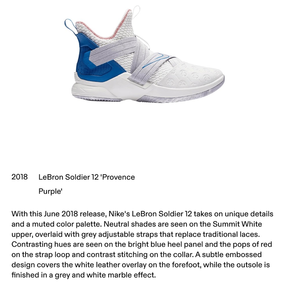 Nike Lebron Soldier XII size 14